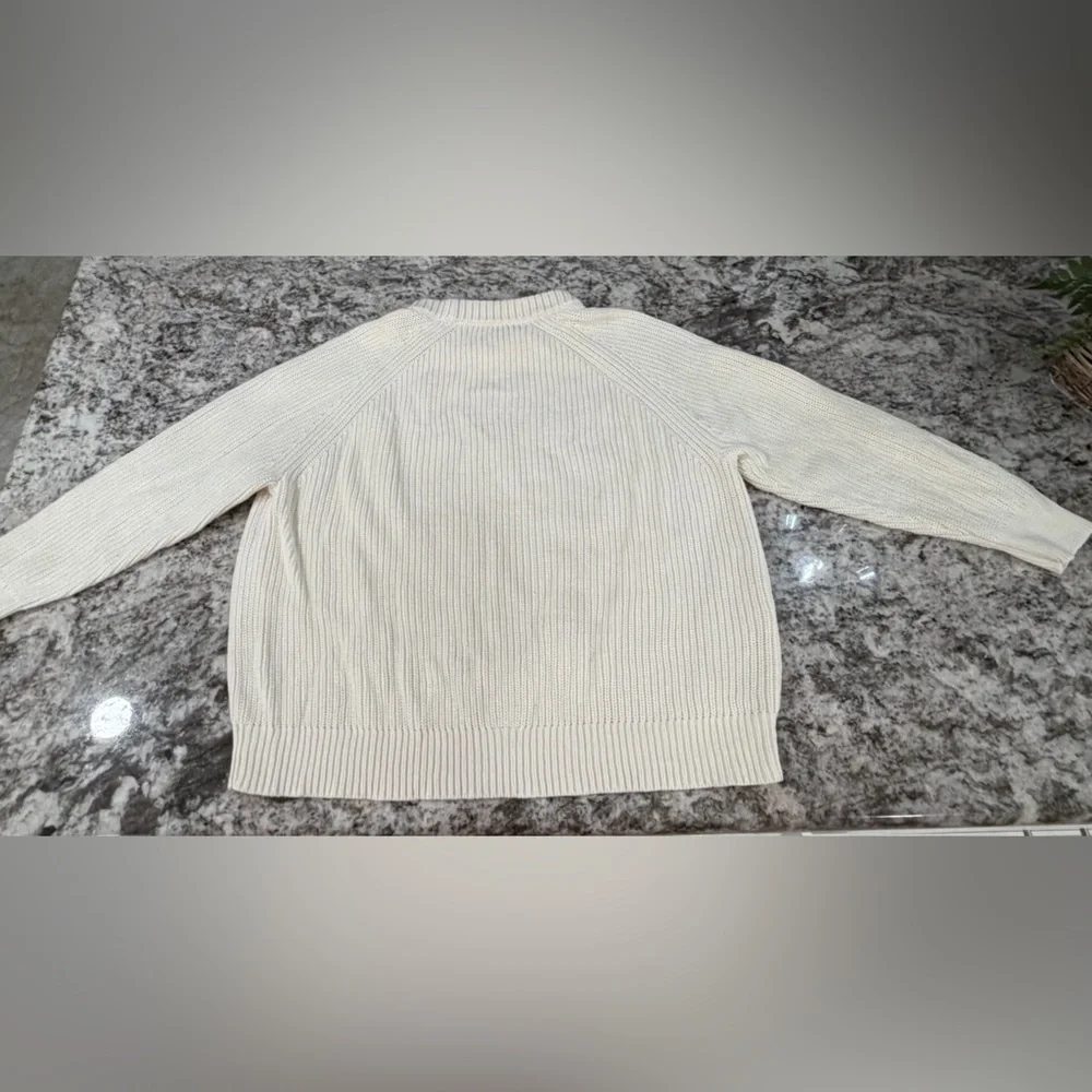 Jenni Kayne Women’s Cotton Fisherman Sweater Size Small - Picture 8 of 8